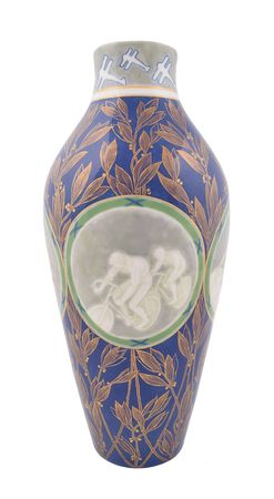 Lot #3033  Paris 1924 Summer Olympics Sevres Vase - Image 4