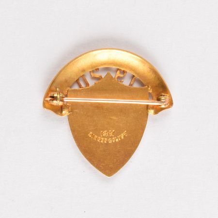 Lot #3025 Frederick Rubien's 1920 American Olympic Committee Secretary Pin - Image 2