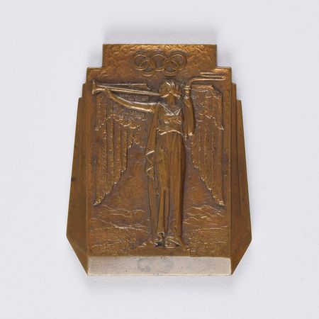 Lot #3043  Lake Placid 1932 Winter Olympics Bronze Participation Medal - Image 2