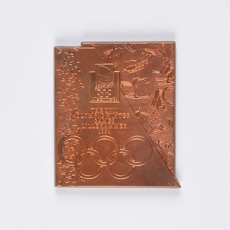 Lot #3114  Lillehammer 1994 Winter Olympics Copper Participation Medal - Image 1