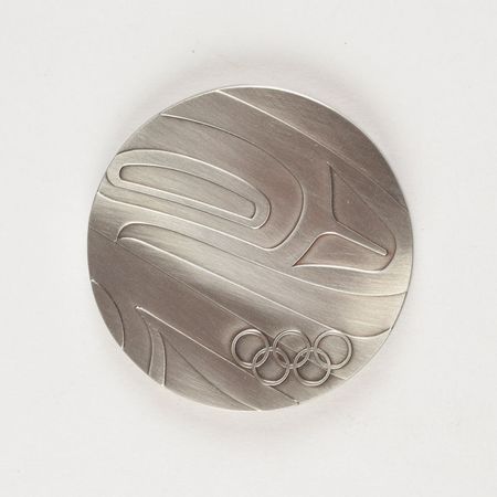 Lot #3136  Vancouver 2010 Winter Olympics Pewter Participation Medal - Image 2