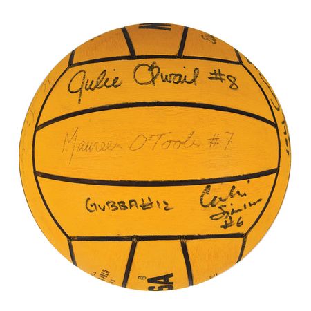Lot #3125  Sydney 2000 Summer Olympics Signed Water Polo Ball - Image 3