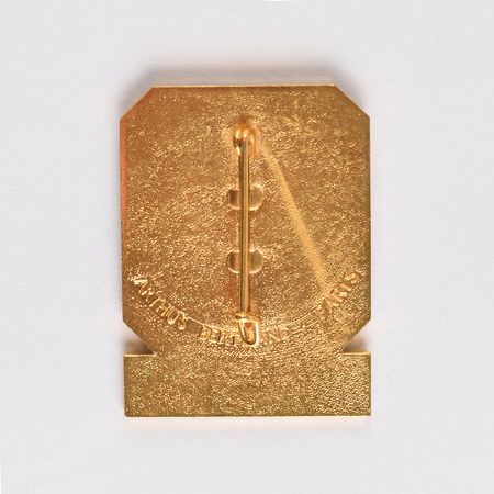 Lot #3083  Grenoble 1968 Winter Olympics Organizing Committee Badge - Image 2