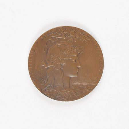 Lot #3014  Paris 1900 Exposition Universelle Bronze Award Medal - Image 2