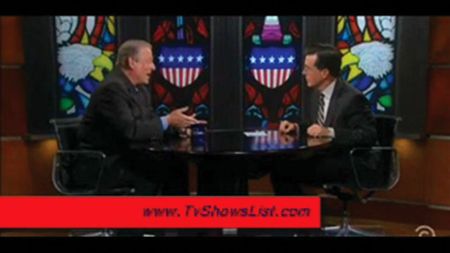 Lot #670 Stephen Colbert's Screen-Used Interview Desk: Interview desk from three seasons of The Colbert Report - Image 2