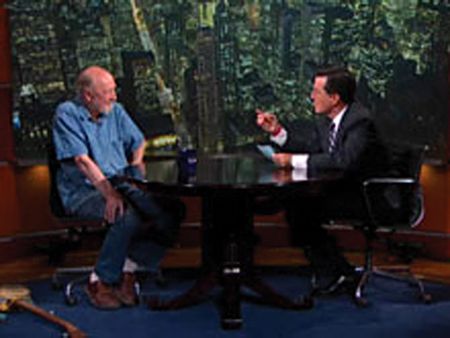 Lot #670 Stephen Colbert's Screen-Used Interview Desk: Interview desk from three seasons of The Colbert Report - Image 9