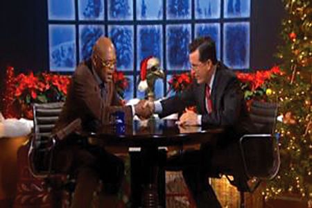 Lot #670 Stephen Colbert's Screen-Used Interview Desk: Interview desk from three seasons of The Colbert Report - Image 10