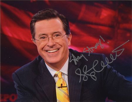 Lot #670 Stephen Colbert's Screen-Used Interview Desk: Interview desk from three seasons of The Colbert Report - Image 18