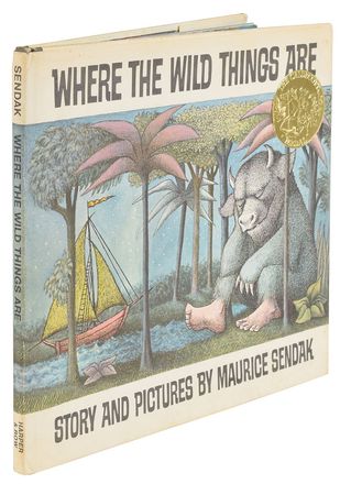 Lot #504 Maurice Sendak: Where the Wild Things Are with Mickey Mouse sketch - Image 2