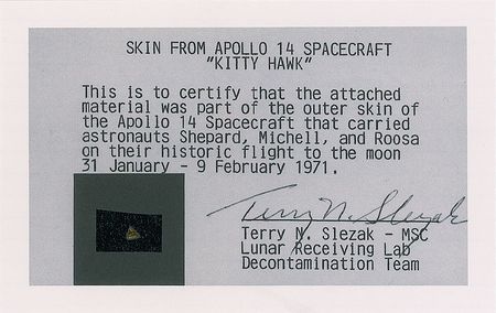 Lot #396 Apollo 14 - Image 1
