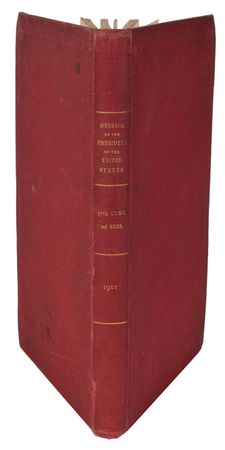 Lot #90 Theodore Roosevelt: Signed first edition of President Roosevelt's first State of the Union Address - Image 5