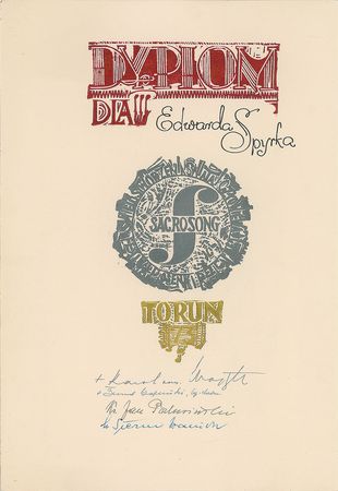 Lot #265 Pope John Paul II Diploma - Image 1