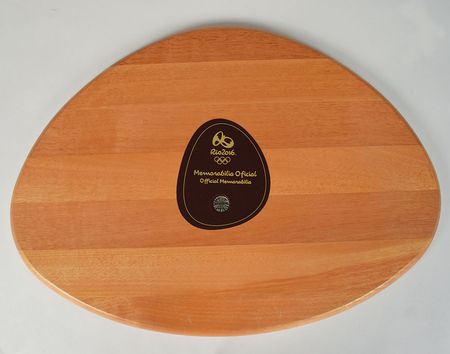 Lot #926 Rio 2016 Summer Olympics Winner's Medal Presentation Tray Presentation Tray - Image 2