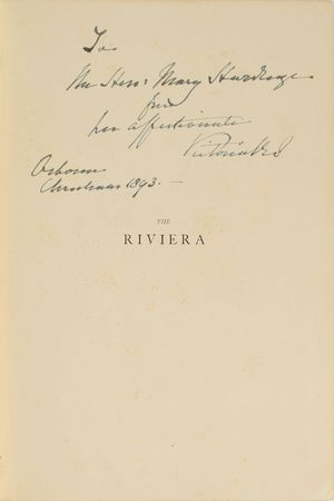 Lot #296 Queen Victoria Book - Image 1