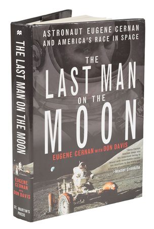 Lot #402 Gene Cernan and James Lovell Books - Image 2