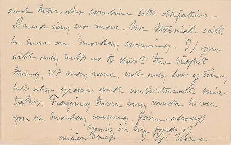 Lot #481 Julia Ward Howe - Image 2