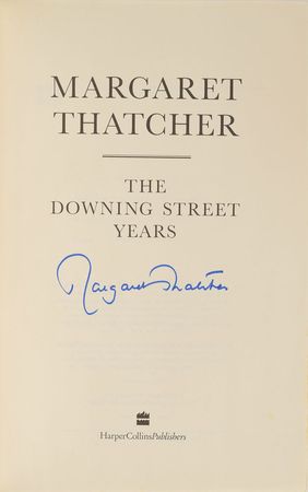 Lot #339 Margaret Thatcher Book - Image 1