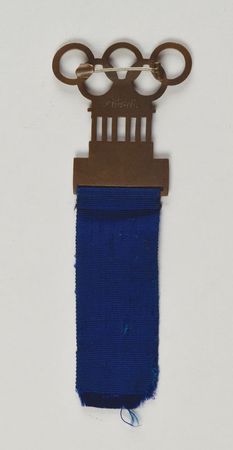 Lot #892 Berlin 1936 Summer Olympics Swimming Participation Badge Participation Badge - Image 2