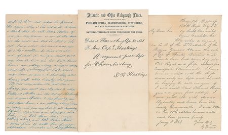 Lot #355 Civil War Letters - Image 1