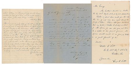 Lot #355 Civil War Letters - Image 2