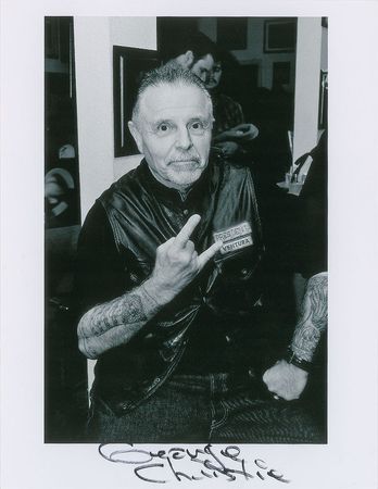 Lot #326 Hell's Angels: Barger and Christie Signed Photographs - Image 2