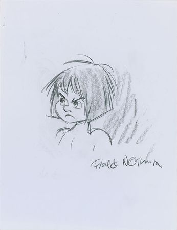 Lot #459 Floyd Norman Sketches - Image 1