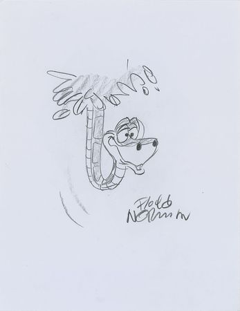 Lot #459 Floyd Norman Sketches - Image 2