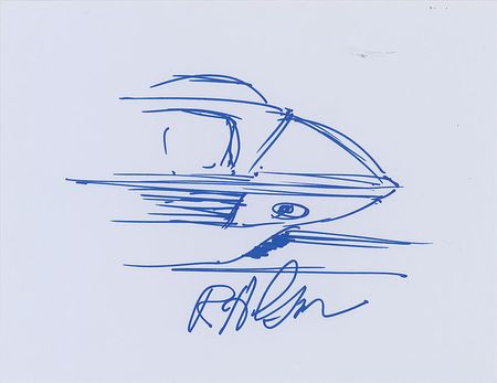 Lot #451 Disney: Bob Gurr Sketches - Image 1