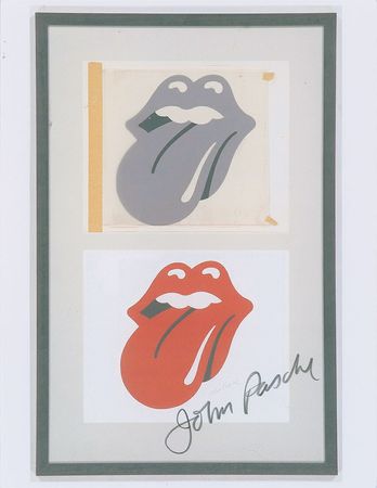 Lot #639 Rolling Stones: John Pasche Signed Photographs - Image 2