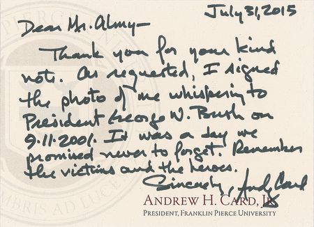 Lot #315 Andy Card Group Lot - Image 2