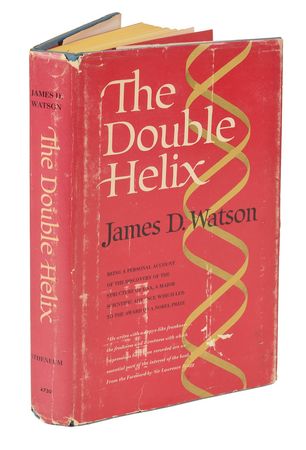 Lot #322 DNA: James D. Watson Book - Image 2