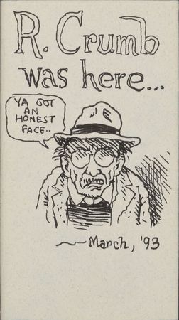 Lot #443 Robert Crumb: 