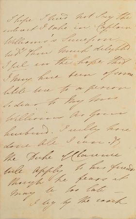 Lot #335 Princess Amelia Handwritten Letter Signed - Image 2