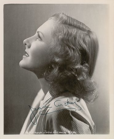 Lot #696 Jean Arthur Signed Photographs - Image 1