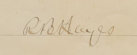 Lot #198 Rutherford B. Hayes Signed Document - Image 2