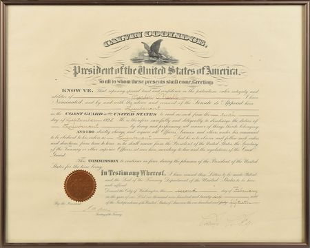 Lot #178 Calvin Coolidge Signed Document - Image 1