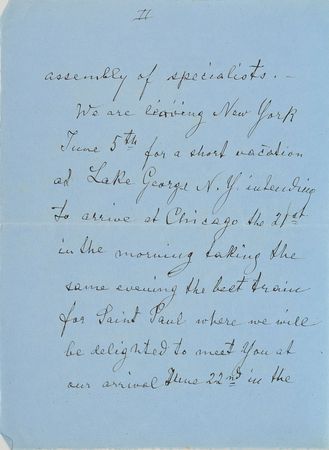 Lot #535 Leopold Auer: Archive compiled by Auer's pupil, a Minnesotan music teacher, including a handwritten speech given before 