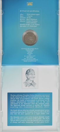 Lot #245 Nelson Mandela Coin Presentation - Image 2