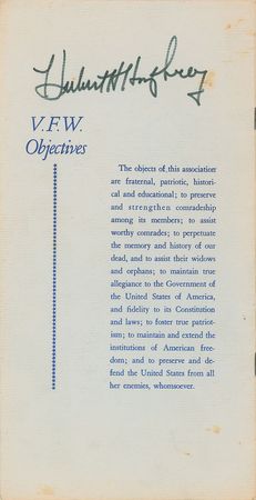 Lot #387 Neil Armstrong Menu - Image 2