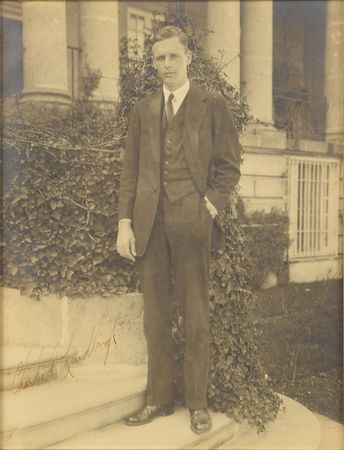 Lot #378 Charles Lindbergh: A grand portrait of Lindy - Image 2