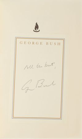 Lot #165 George and Barbara Bush - Image 3