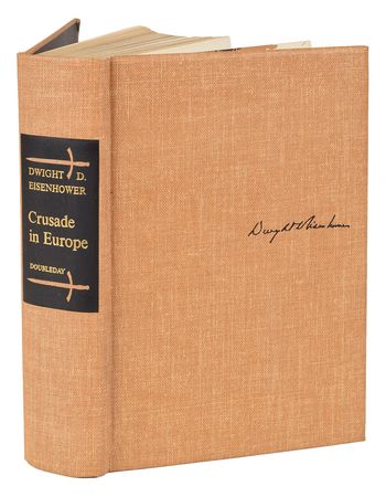 Lot #123 Dwight D. Eisenhower: Limited edition WWII memoir, signed on its desirable D-Day order - Image 2