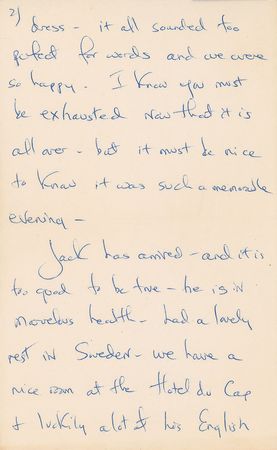 Lot #130 Jacqueline Kennedy: 