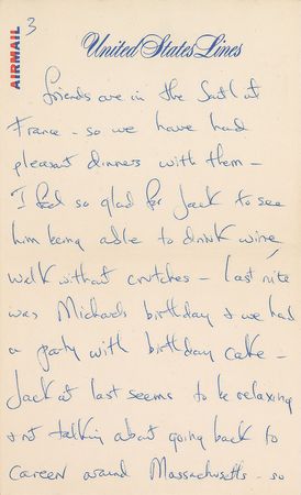 Lot #130 Jacqueline Kennedy: 