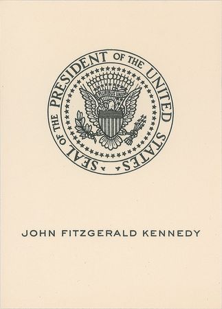 Lot #207 John and Jacquelline Kennedy Bookplates - Image 1