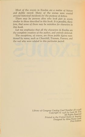 Lot #508 Leon Uris Book - Image 4