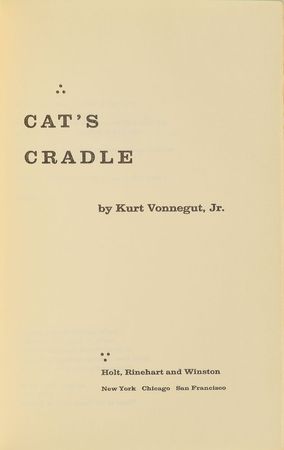 Lot #514 Kurt Vonnegut Book - Image 3