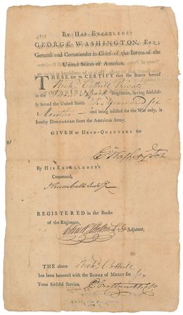 Lot #3 George Washington: Superlative