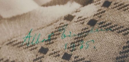 Lot #253 Albert Einstein: Brilliant 1935 portrait of Einstein - Image 2