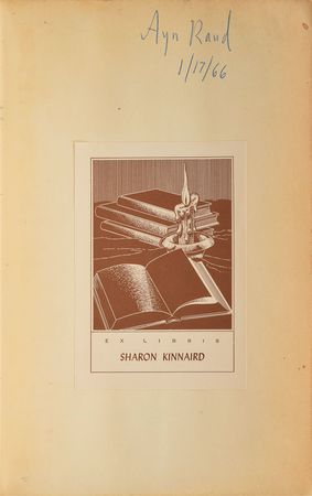 Lot #497 Ayn Rand Book - Image 1